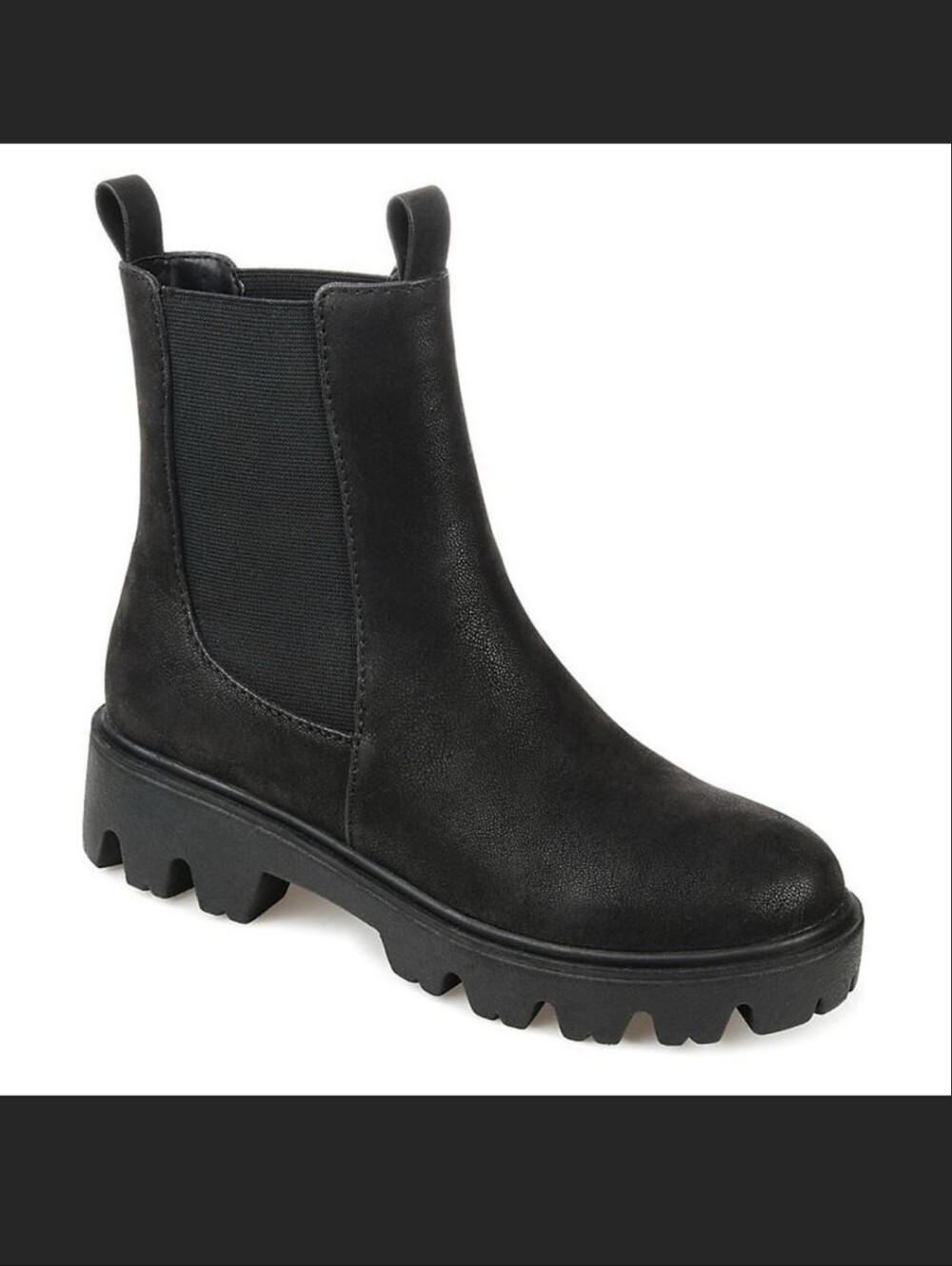 Journee Collection Ivette Chelsea Boot Size 10 Black